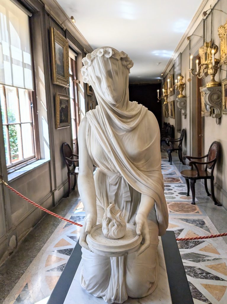 The Veiled Vestal by Raffaelle Monti