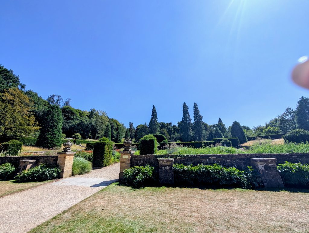 the entrance to the maze