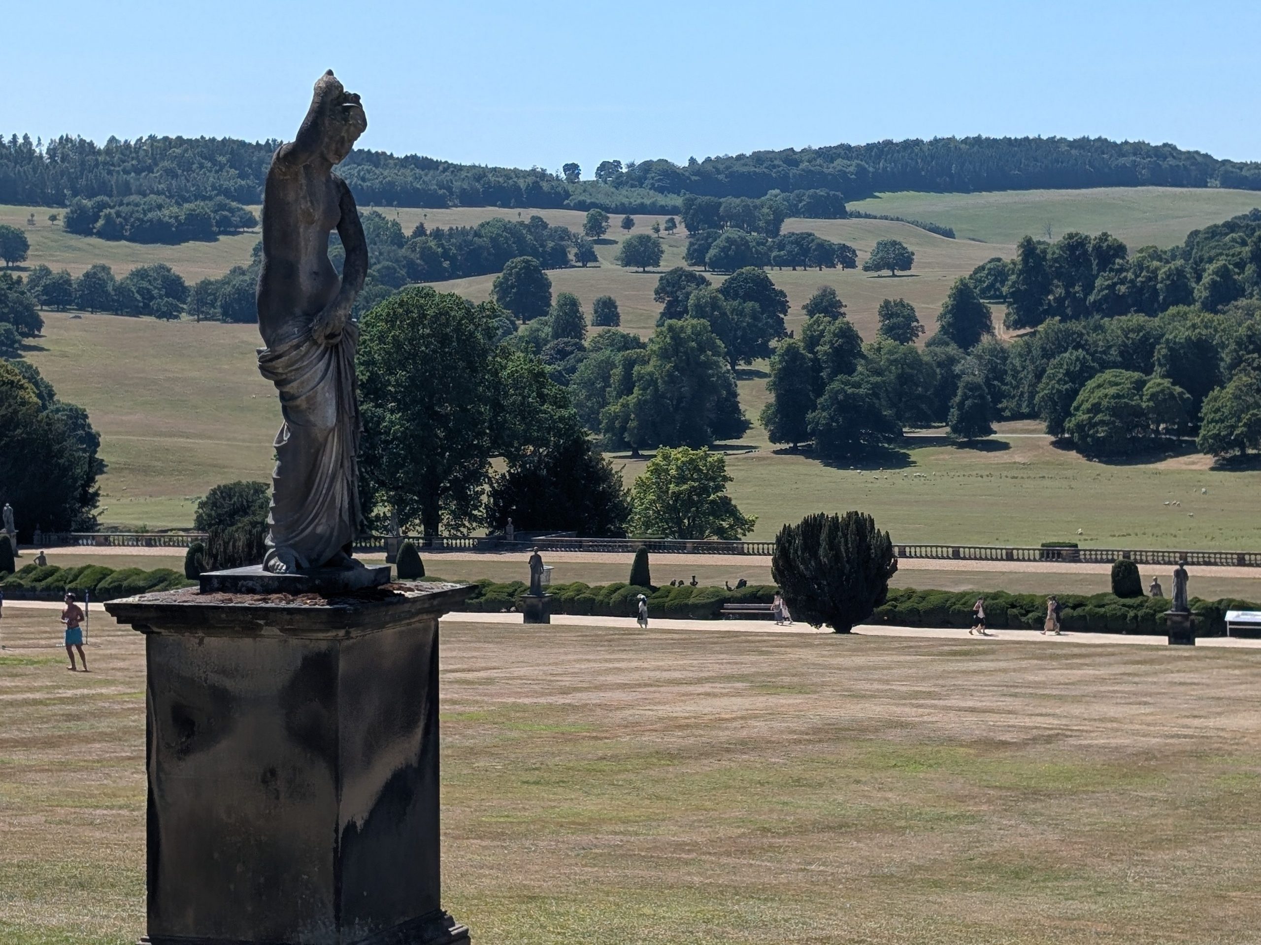Statue in the gardens