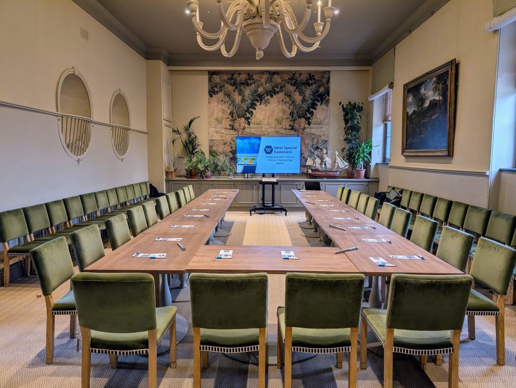 The meeting room at chatsworth