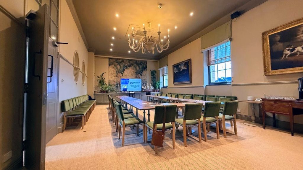 The meeting room at Chatsworth