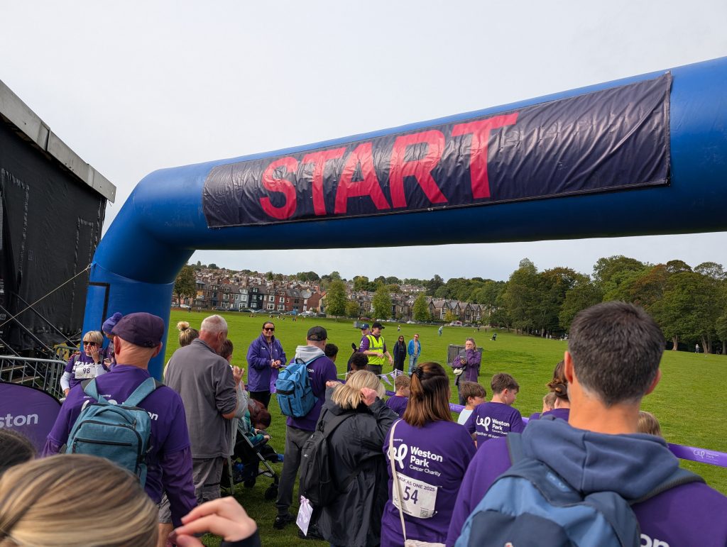 Stood at the start line