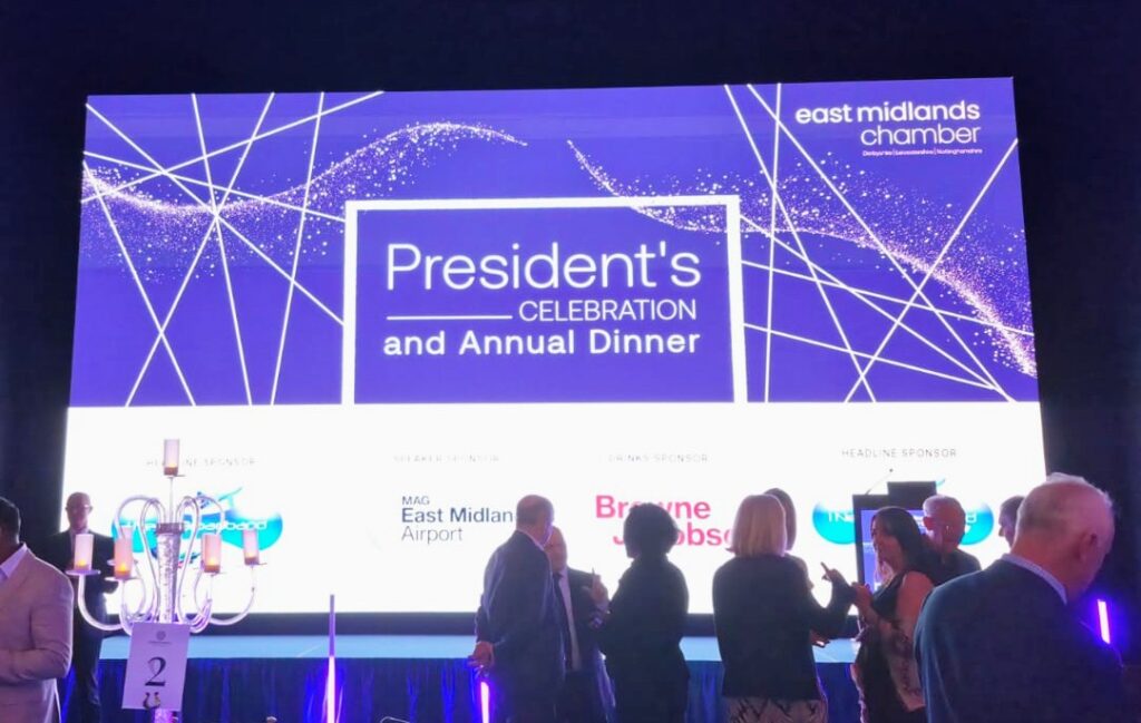 Photo slide of the presidents celebration