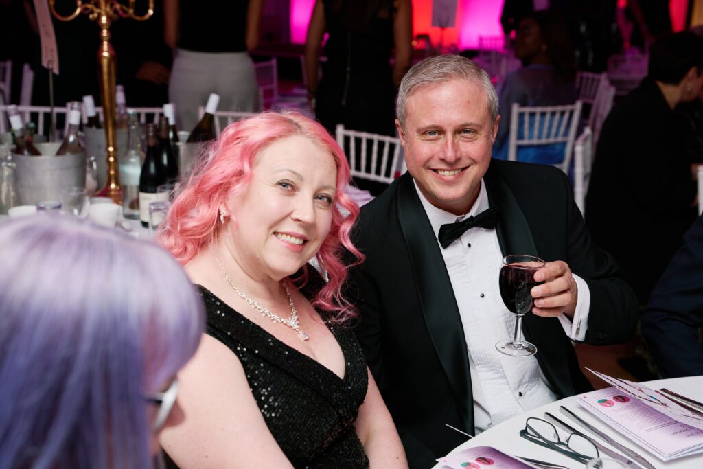 CEO James Hawkins from West Special Fasteners and his wife Michelle